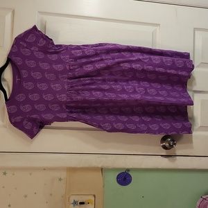 Lands End Girls a line dress with pockets  in size 14